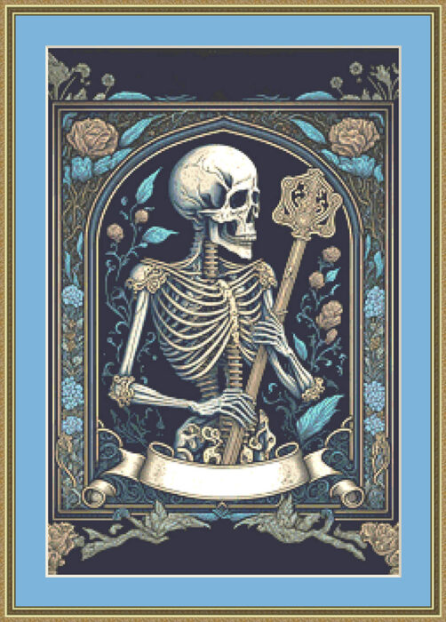 skull tarot web